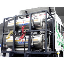 Stainless Steel Cryogenic LNG Storage Tank for Truck, Bus, Car